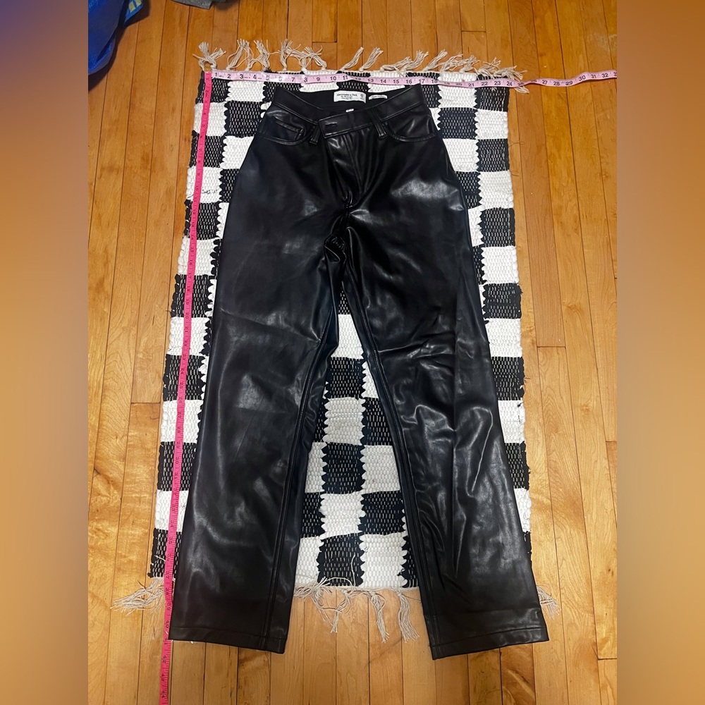 Abercrombie & Fitch Vegan Leather Pants